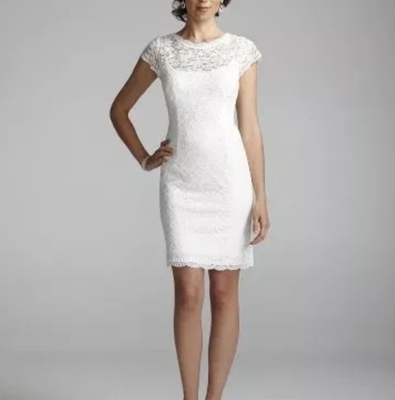 David's Bridal Dresses & Skirts - New! David's Bridal🌺🆕 Ivory Lace Wedding Dress